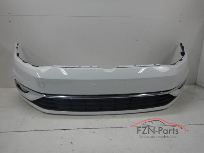 VW Golf 7 Facelift voorbumper High-Line Chrome Mistlampen, Auto-onderdelen, Carrosserie en Plaatwerk, Bumper, Voor, Gebruikt, Ophalen of Verzenden