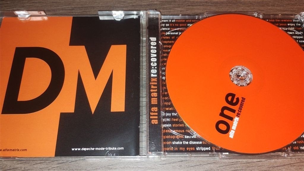 Alfa Matrix Re:Covered [A Tribute To Depeche Mode], Cd's en Dvd's, Cd's | Dance en House, Ophalen of Verzenden, Zo goed als nieuw