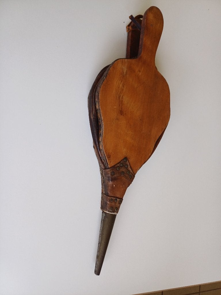 Antiek blaasbalg, Ophalen of Verzenden