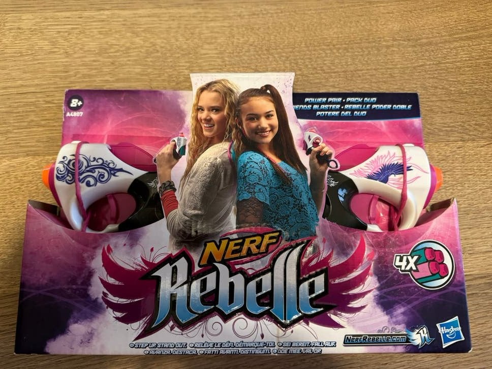 NERF Rebelle Power Pair Blasters - Nieuw in doos, Ophalen of Verzenden, Nieuw, Meisje