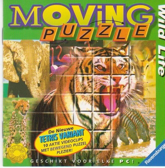 Pc spel: Moving Puzzle Wild life [2155]  [SpGaPC], Spelcomputers en Games, Games | Pc, Nieuw, Puzzel en Educatief, 1 speler, Vanaf 3 jaar