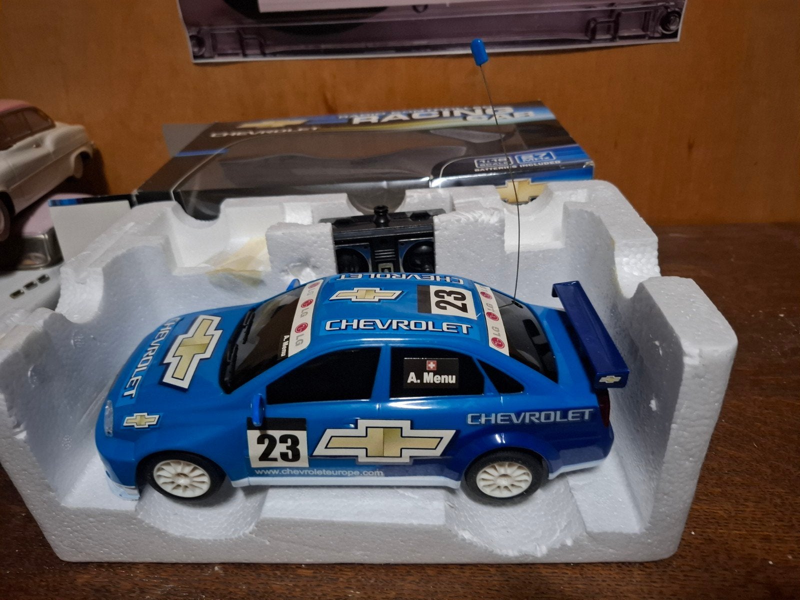 Chevrolet Racing  Auto - Schaal 1:18, Hobby en Vrije tijd, Ophalen of Verzenden, Zo goed als nieuw, Overige merken