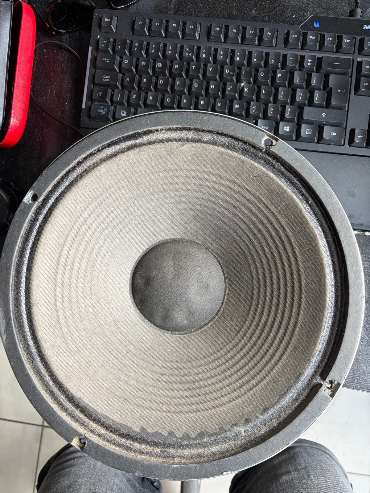 4 x  speaker uit cabinet gelijk aan Celestion Rocket 50, Ophalen of Verzenden, Gebruikt