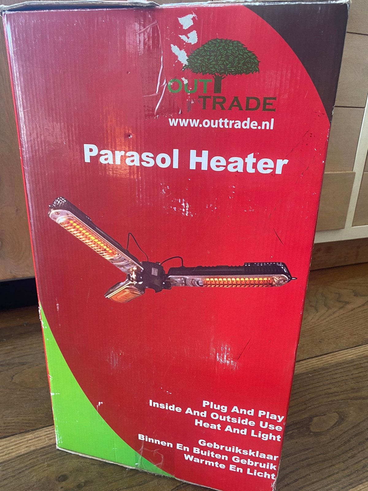 Parasol Heater verwarming, Ophalen of Verzenden, Nieuw