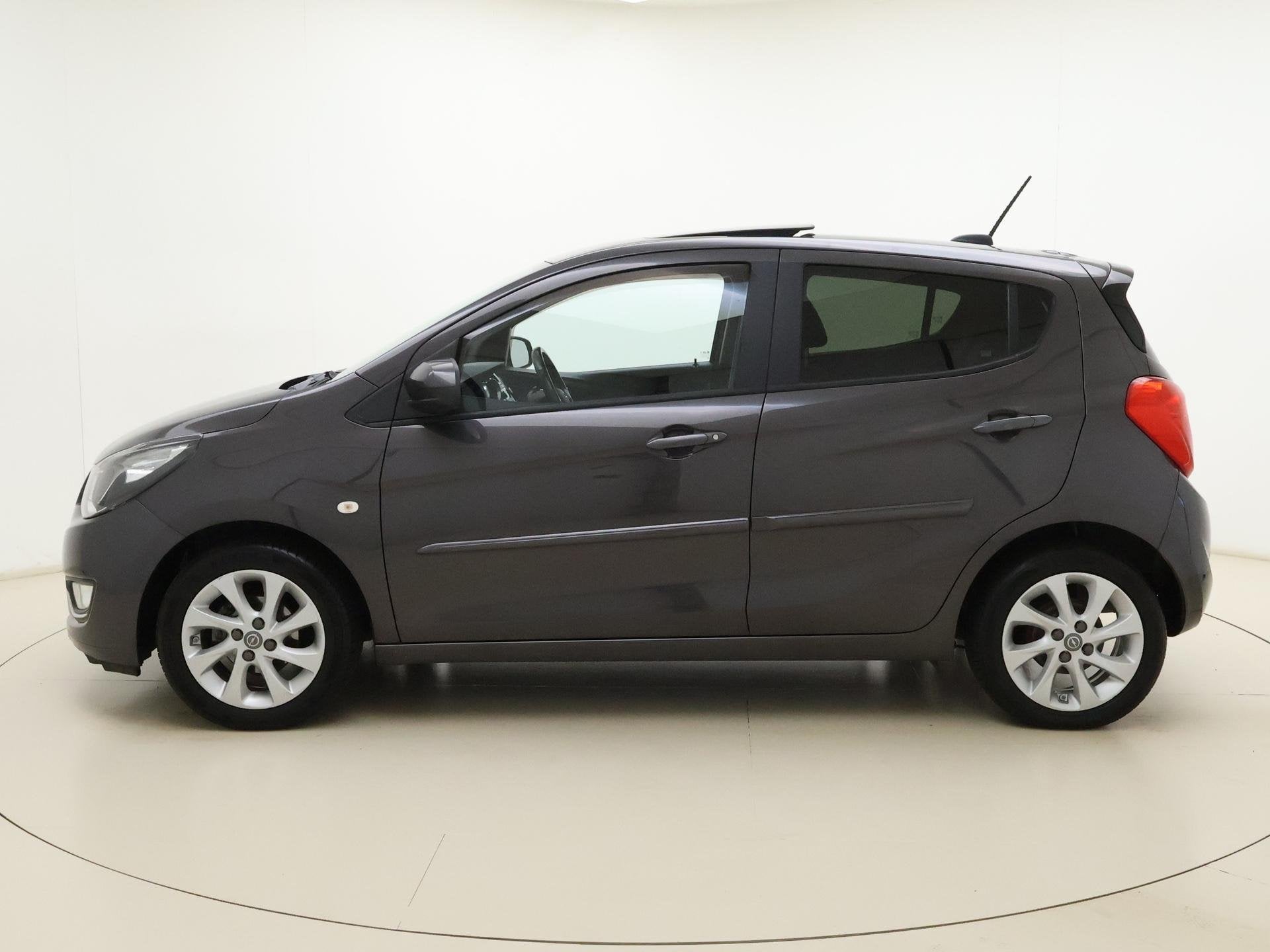 Opel KARL 1.0 ecoFLEX Cosmo | Panoramadak | Half Leder | Cru, Voorwielaandrijving, Stof, Gebruikt, 23 km/l
