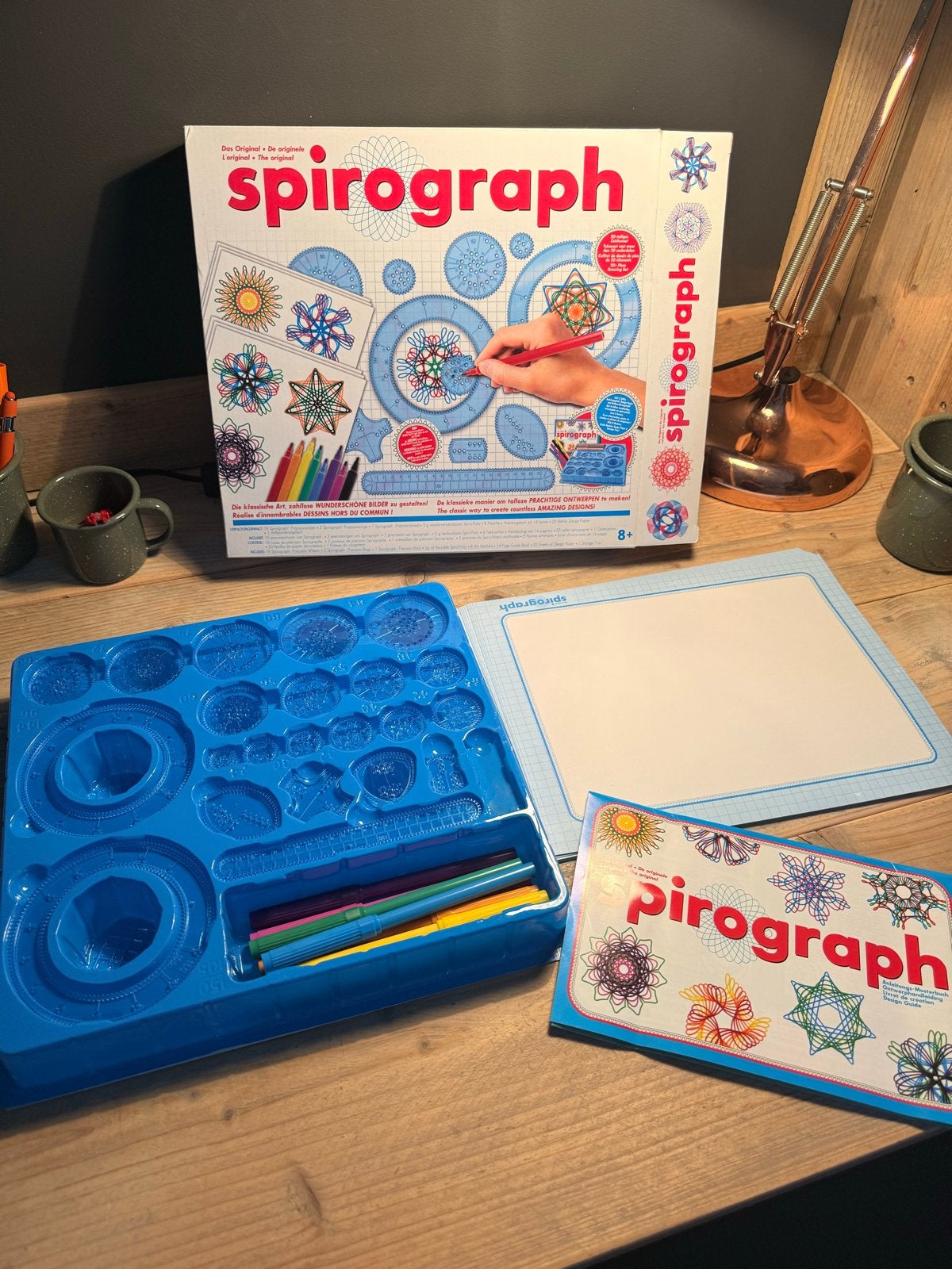 Spirograph Tekenset - Creatief Speelgoed voor Kinderen, Ophalen of Verzenden, Zo goed als nieuw, Overige typen