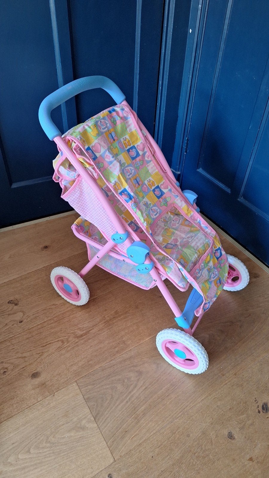 BabyBorn poppenwagen, Ophalen, Zo goed als nieuw, Babypop
