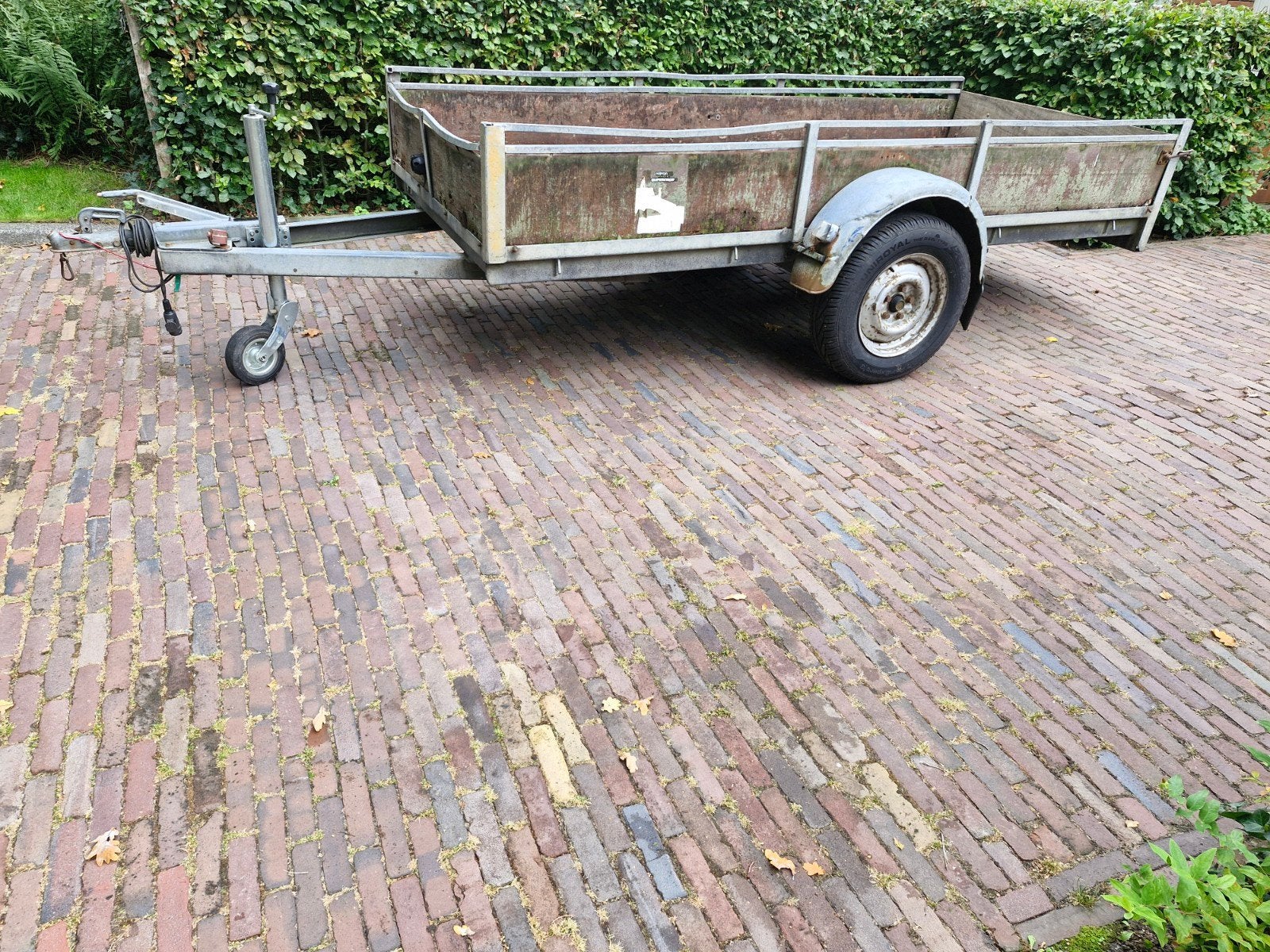 Robuuste  verdonk aanhanger ., Auto diversen, Ophalen, Gebruikt