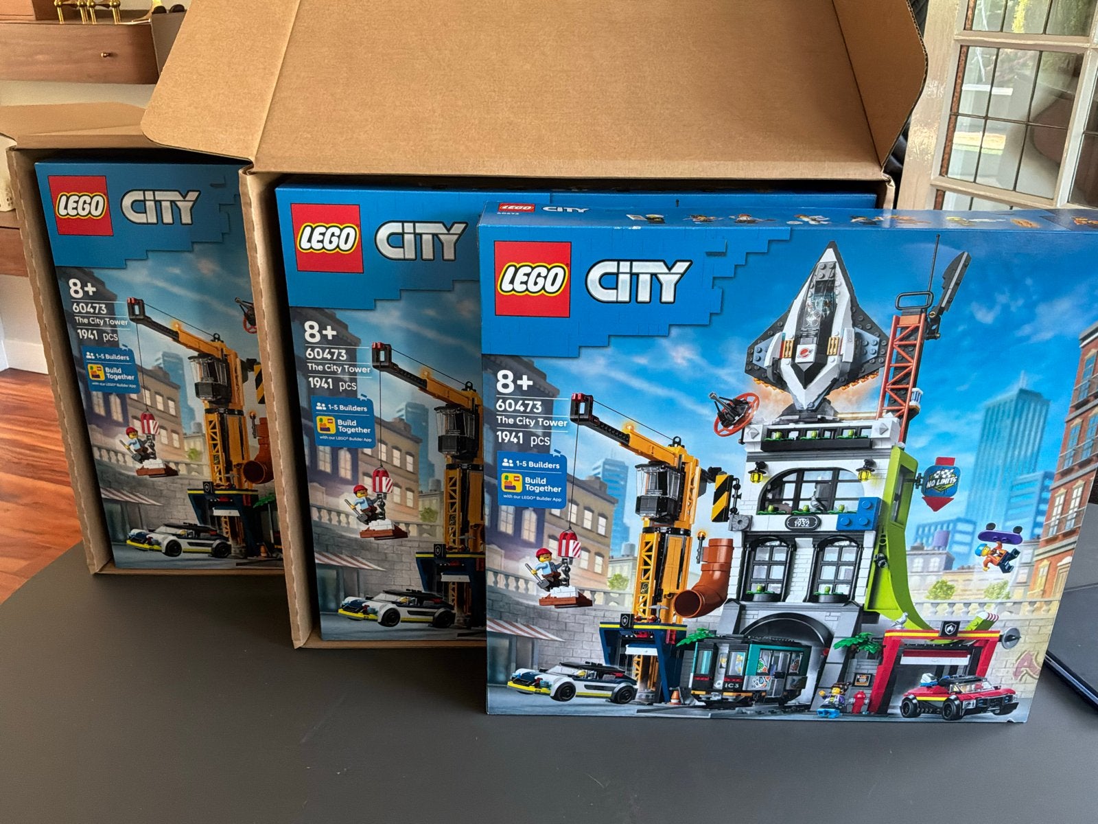 Lego City 60473 The City Tower - Grootste City Set Ooit, City, Lego, Nieuw, Ophalen of Verzenden