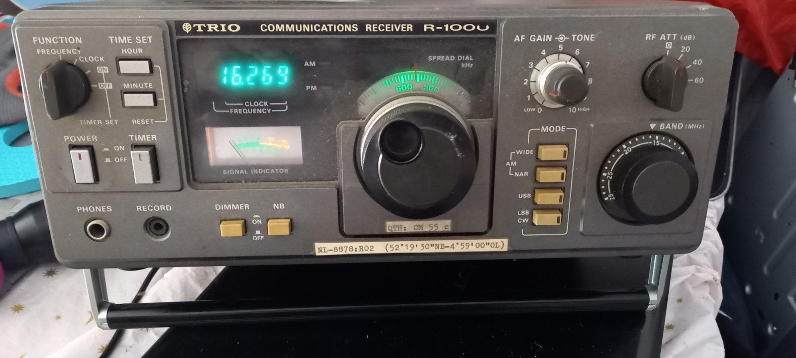 Trio Communications Receiver R-1000 Wereldontvanger, Ophalen of Verzenden, Gebruikt, Wereldontvanger