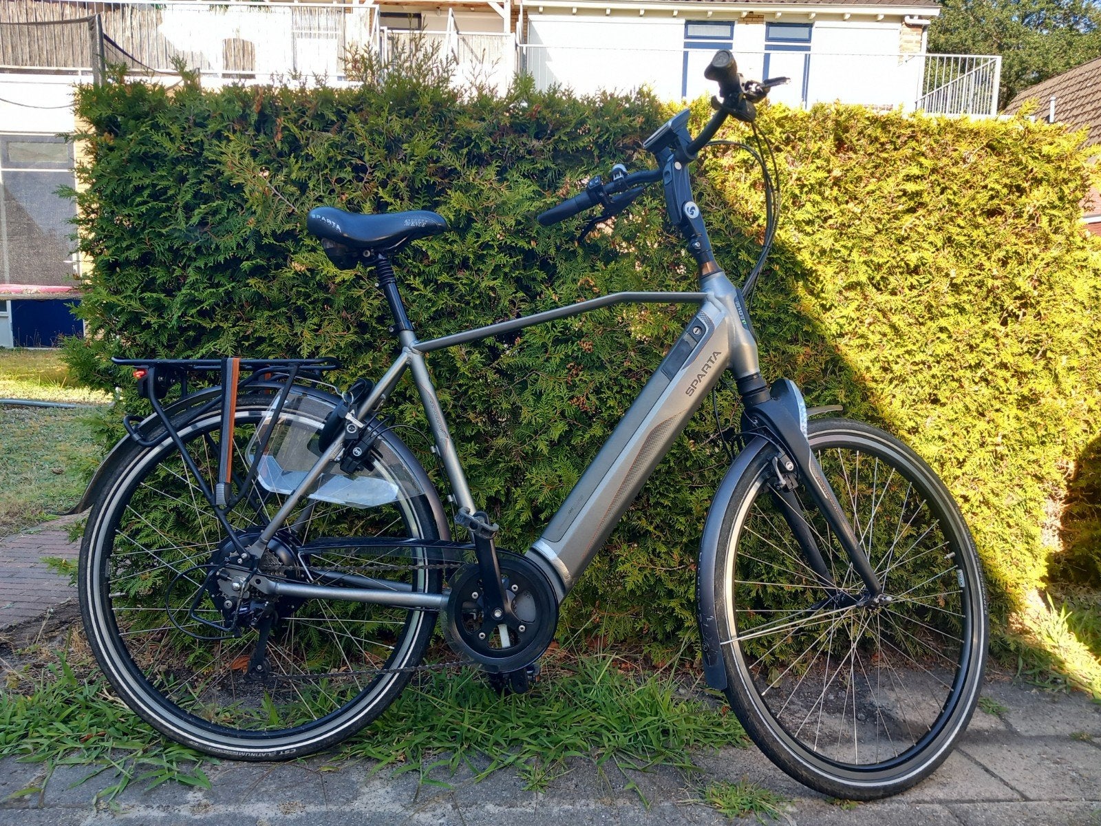 Sparta R10ti elektrische herenfiets met 339 kilometer, Fietsen en Brommers, Elektrische fietsen, 55 tot 59 cm, Ophalen, Gebruikt