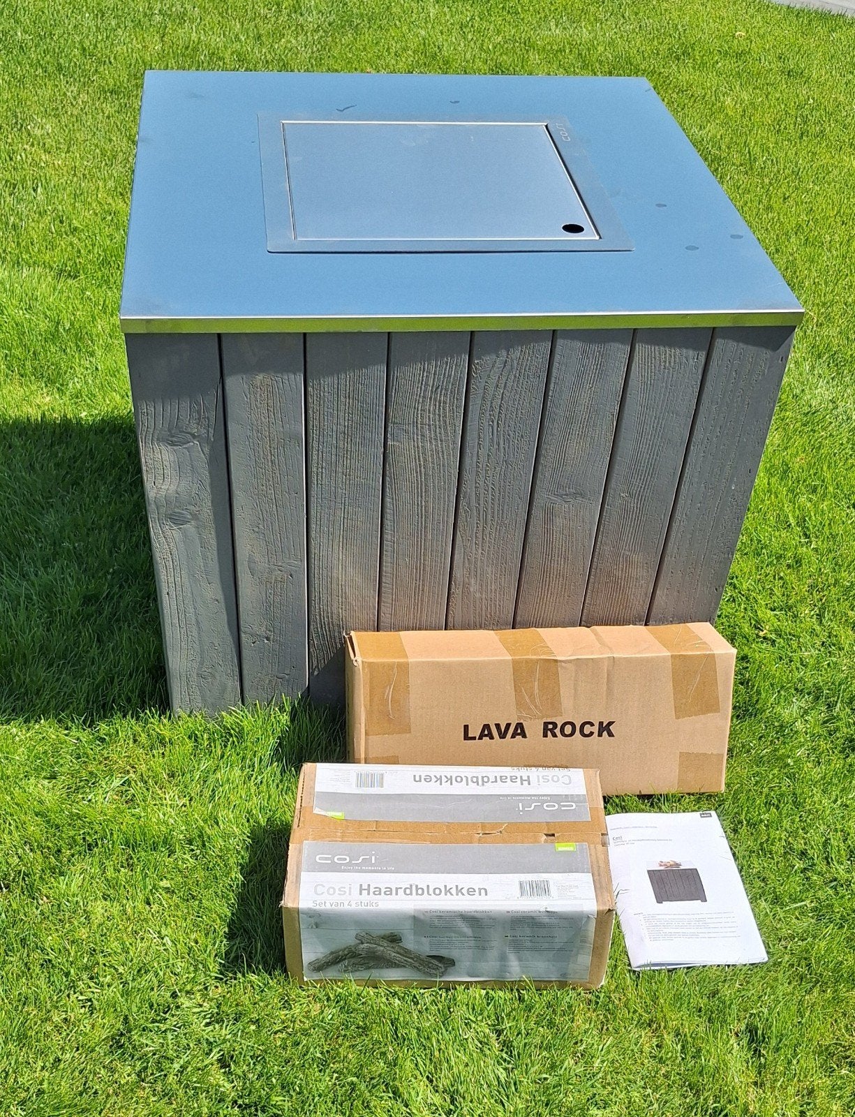 NIEUW in doos Cosicube cosi Fire Cosi Cube vuurtafel, Ophalen, Nieuw