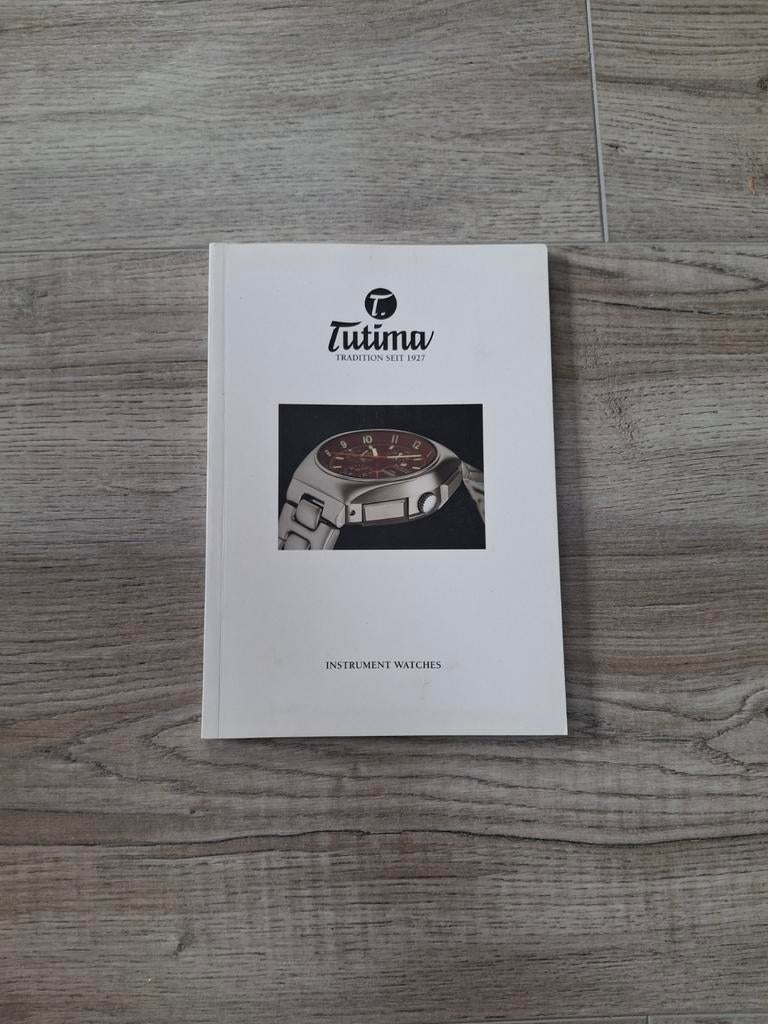 TUTIMA Instrument Watches Catalogus - Horloge Boek, Boeken, Catalogussen en Folders, Zo goed als nieuw, Catalogus, Ophalen of Verzenden