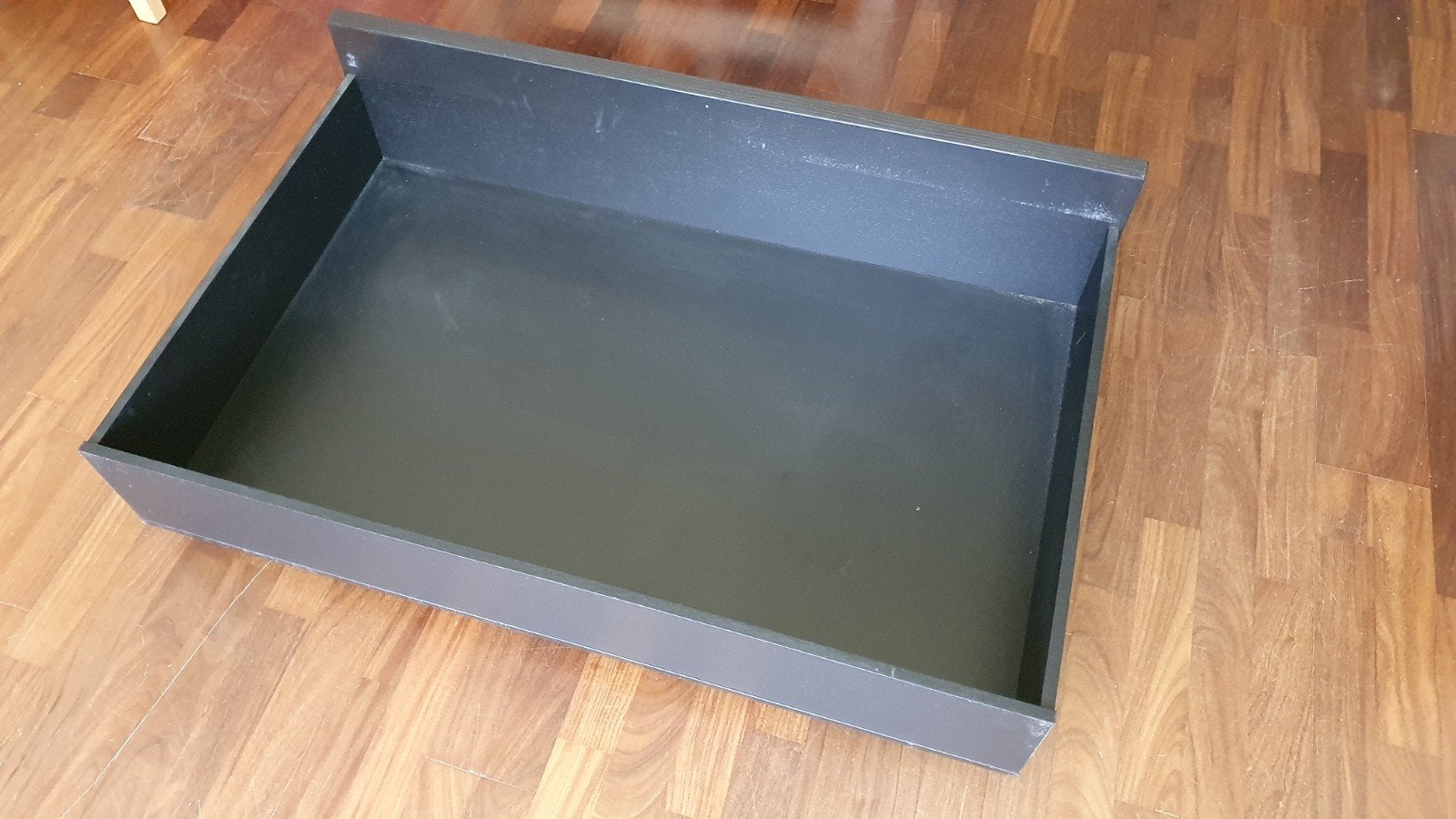 4x IKEA Malm bedlades zwart, Ophalen, Gebruikt, Modern, Scandinavisch, Zwart