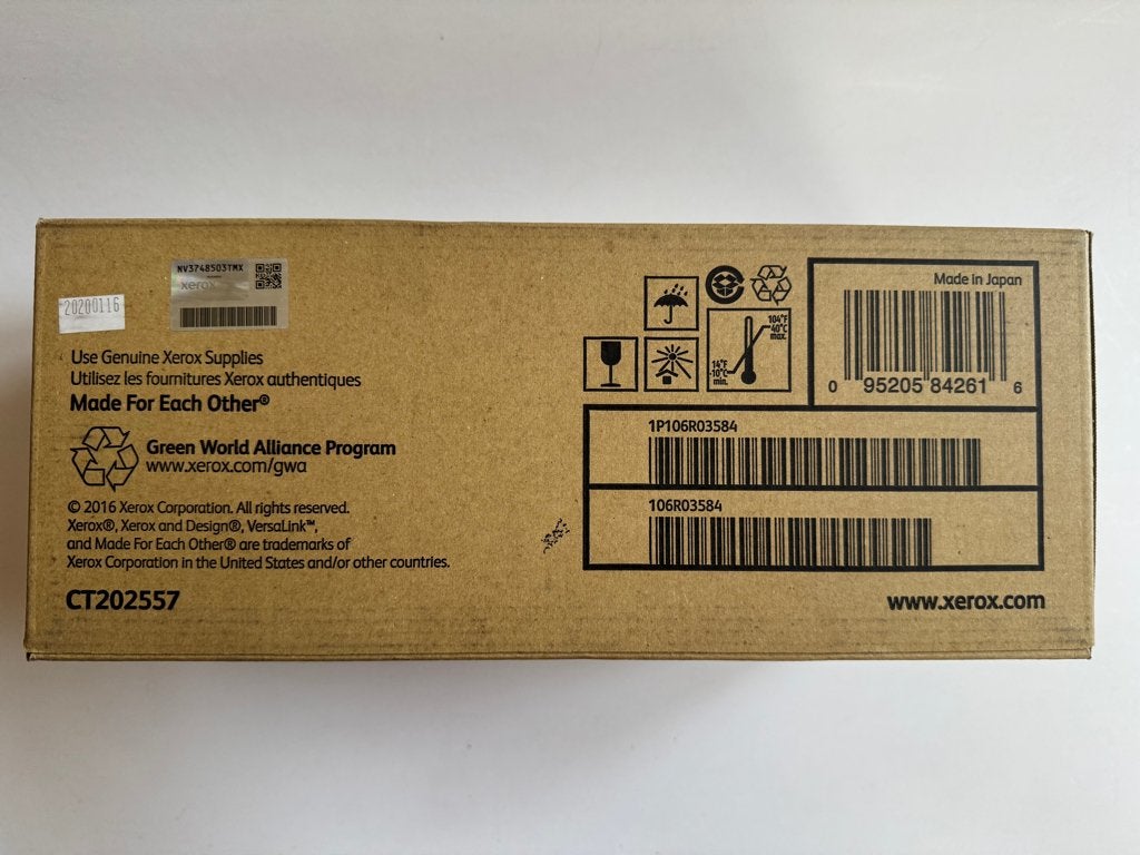 XEROX 106R03584 Toner Cartridge, Computers en Software, Printerbenodigdheden, Ophalen of Verzenden, Nieuw, Toner, Xerox