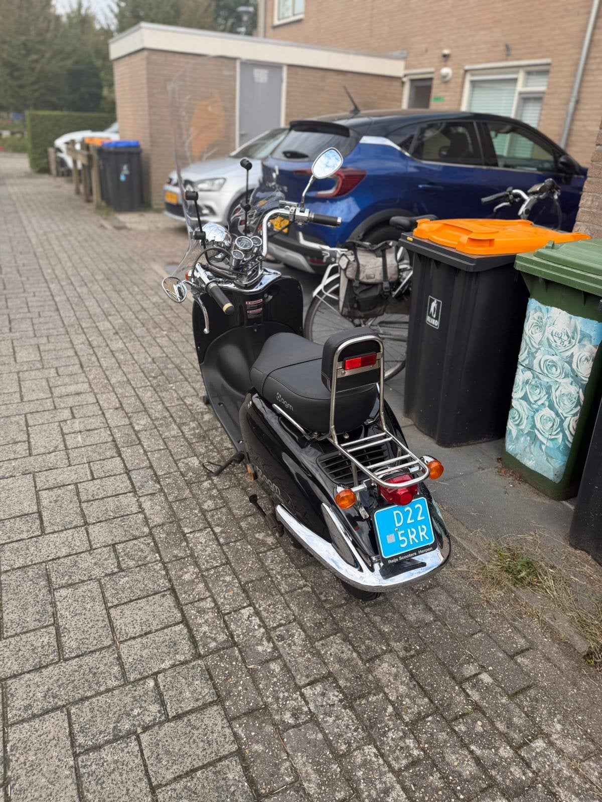 AGM Scooter Zwart - Goed Onderhouden, Fietsen en Brommers, Gebruikt, Benzine, Ophalen, Overige merken