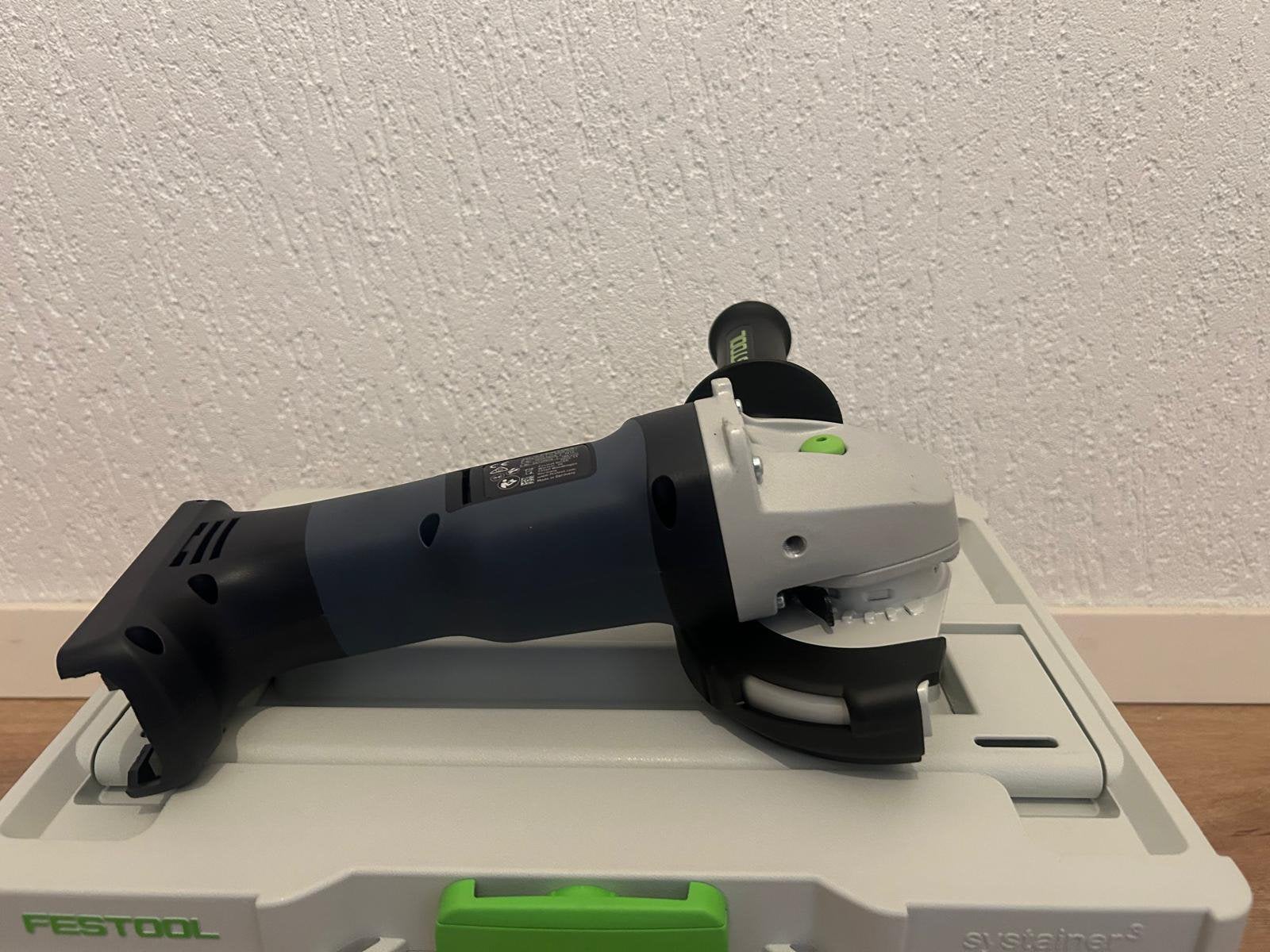 Festool AGC 18-125 EB Basic, Ophalen, Nieuw, 1000 watt of meer, Haakse handslijpmachine