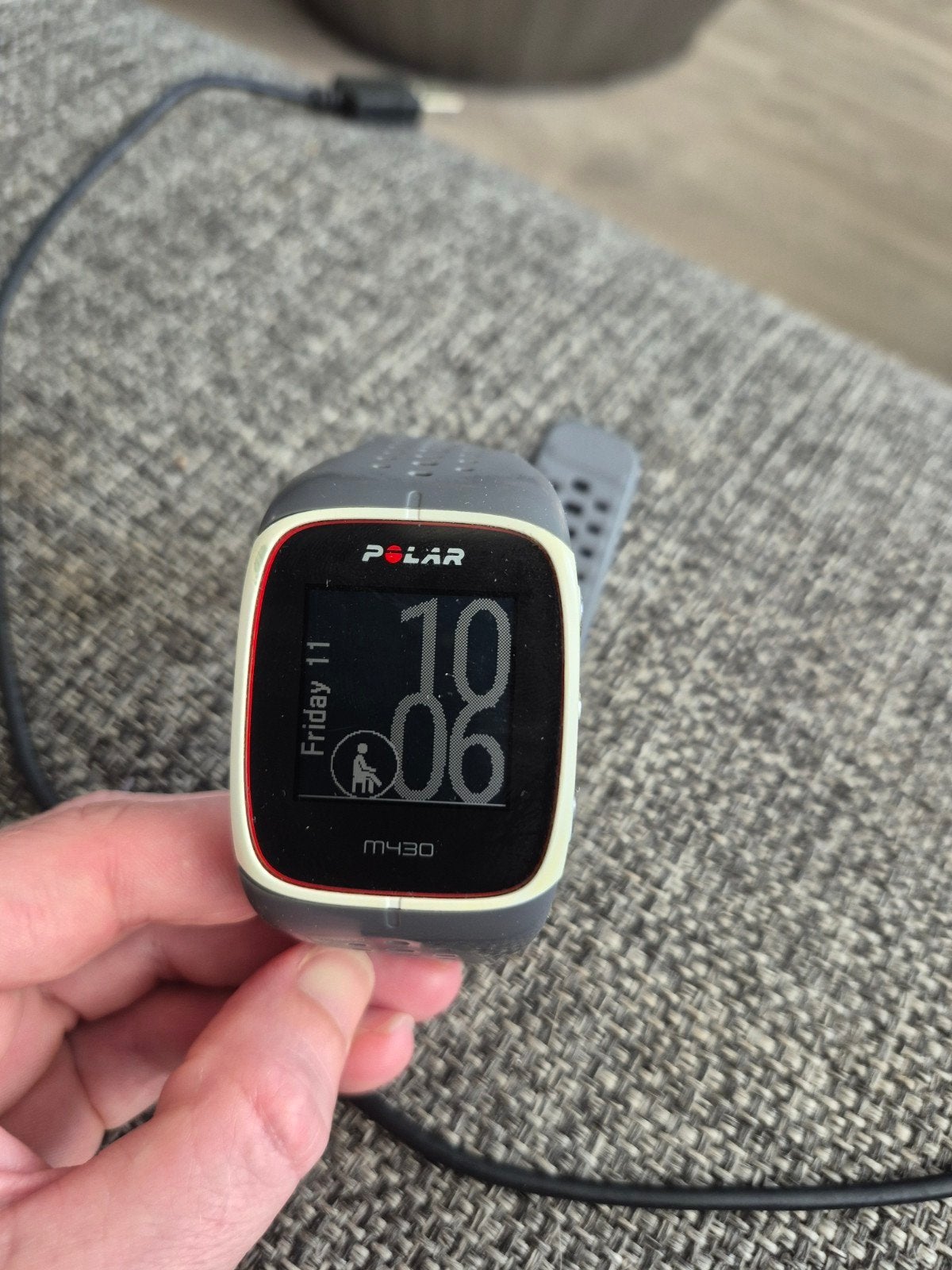 Polar M430 GPS hardloophorloge met hartslagmeting, Gebruikt, Ophalen of Verzenden, Waterdicht, Polar