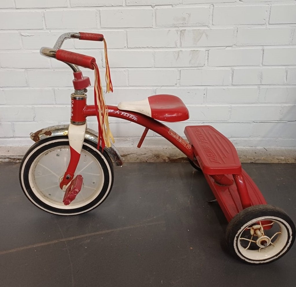 Retro Radio Flyer driewieler - kinderfiets, Ophalen, Gebruikt