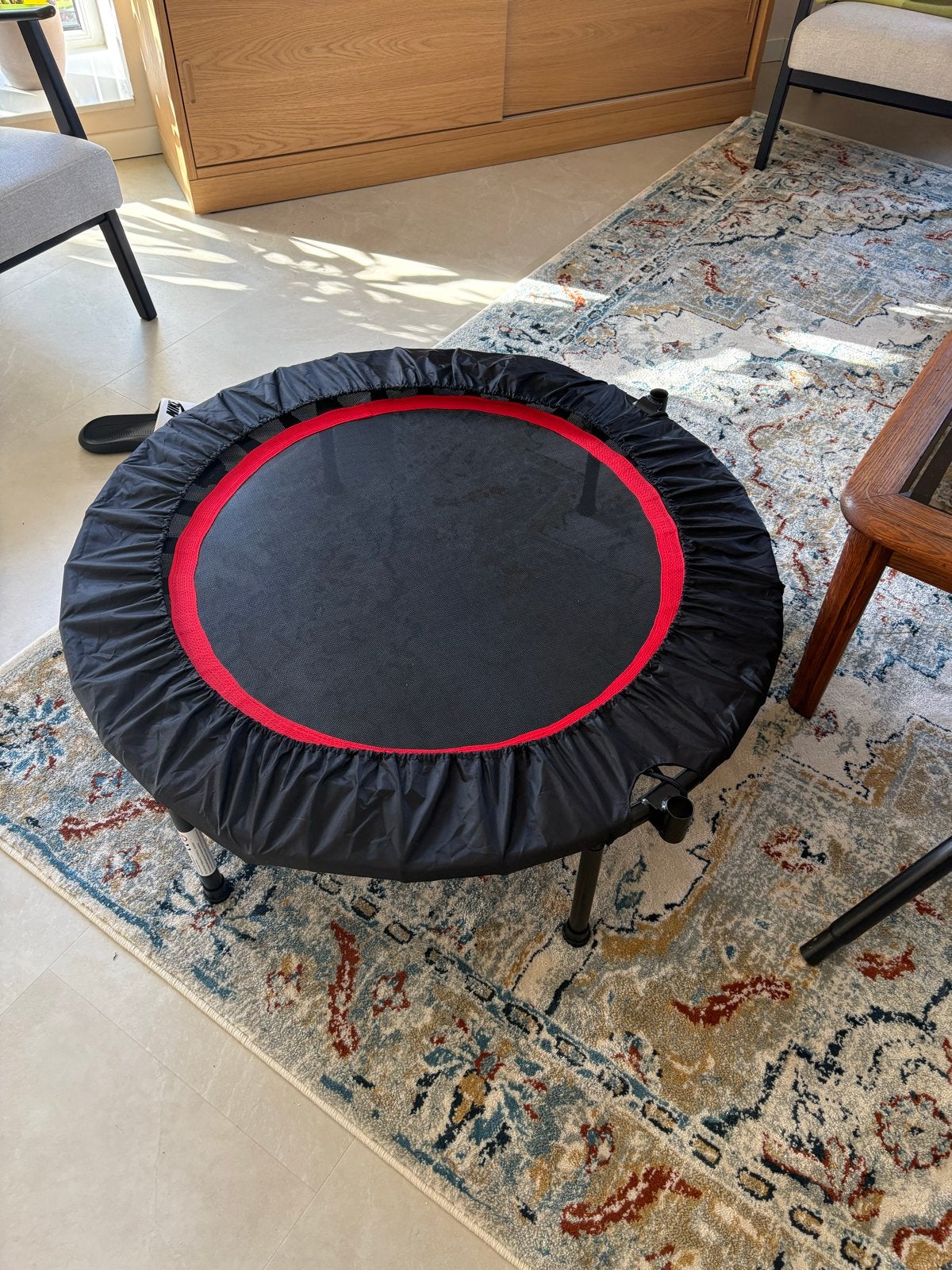 Rebound trampoline, Ophalen, Gebruikt