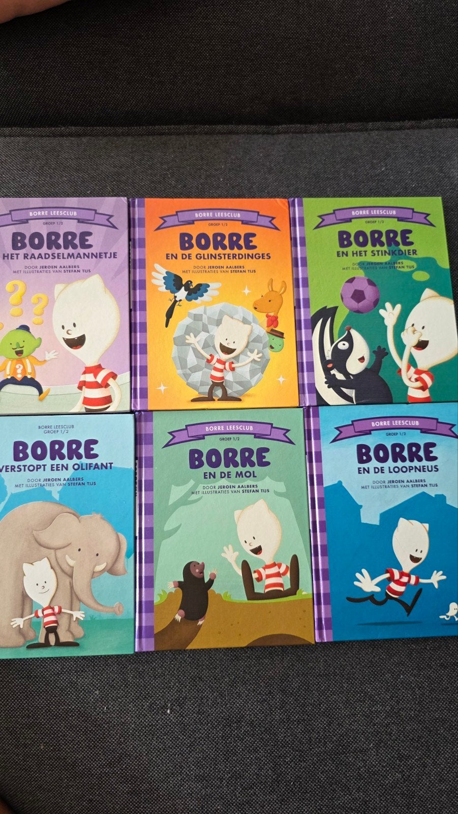 Borre Leesclub boeken - 6-delige set, Ophalen of Verzenden, Zo goed als nieuw, Fictie algemeen