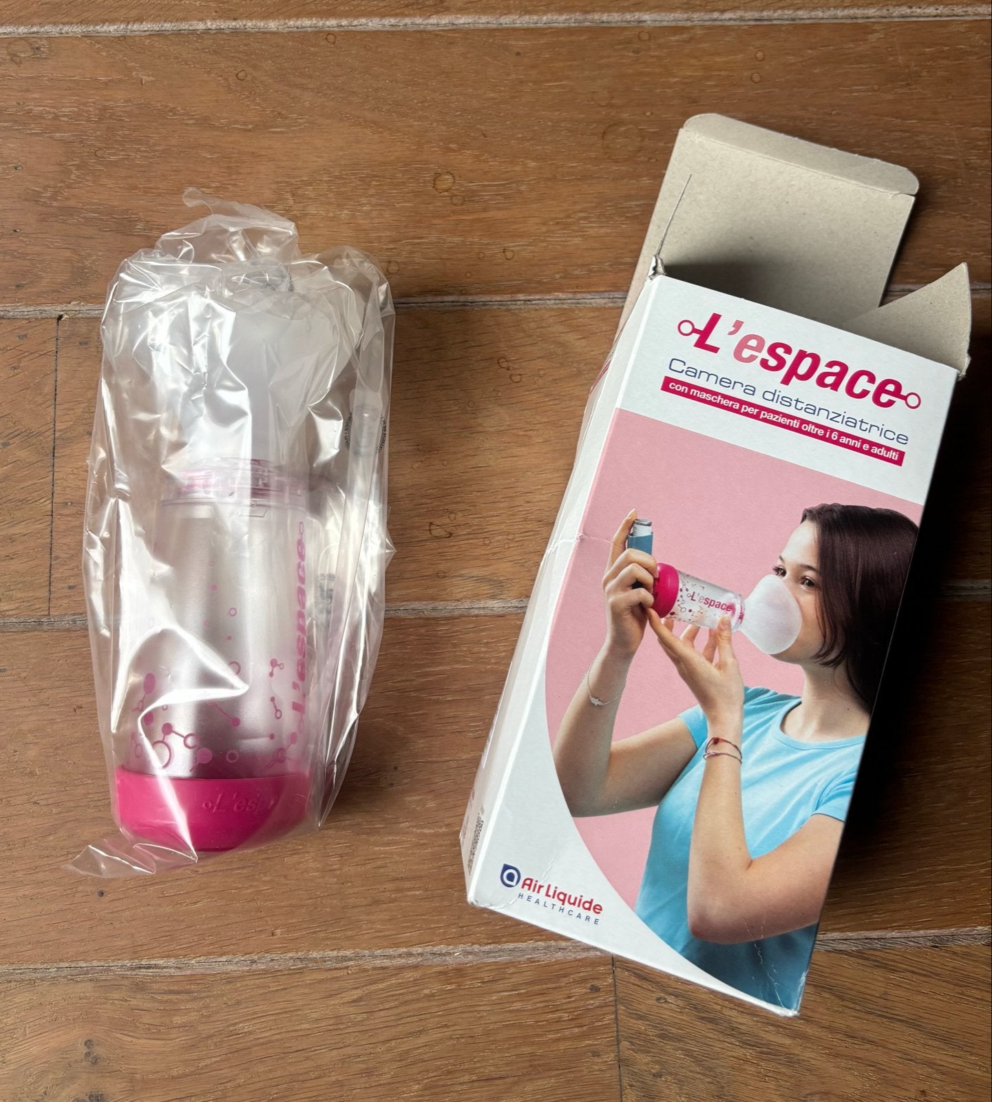 Aerochamber met masker, Ophalen of Verzenden, Nieuw