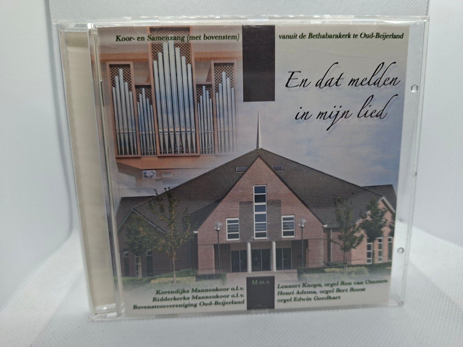 CD 'En dat melden in mijn lied' - Koor- en Samenzang, Verzenden, Zo goed als nieuw, Album, Inclusief doosje