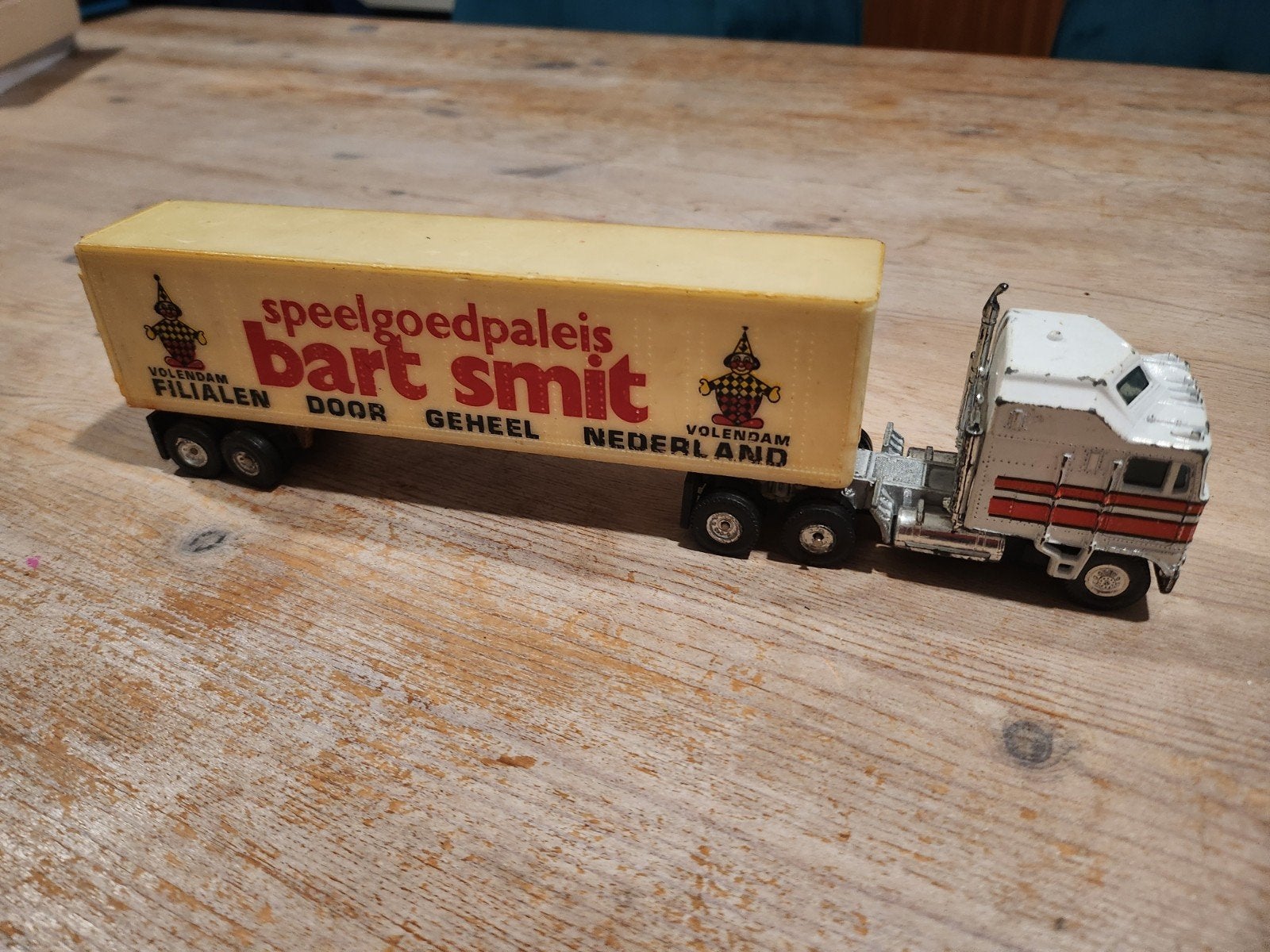 1980 Yatming Kenworth K100 Bart Smit vrachtwagen, Ophalen of Verzenden, Gebruikt, Bus of Vrachtwagen, Overige merken