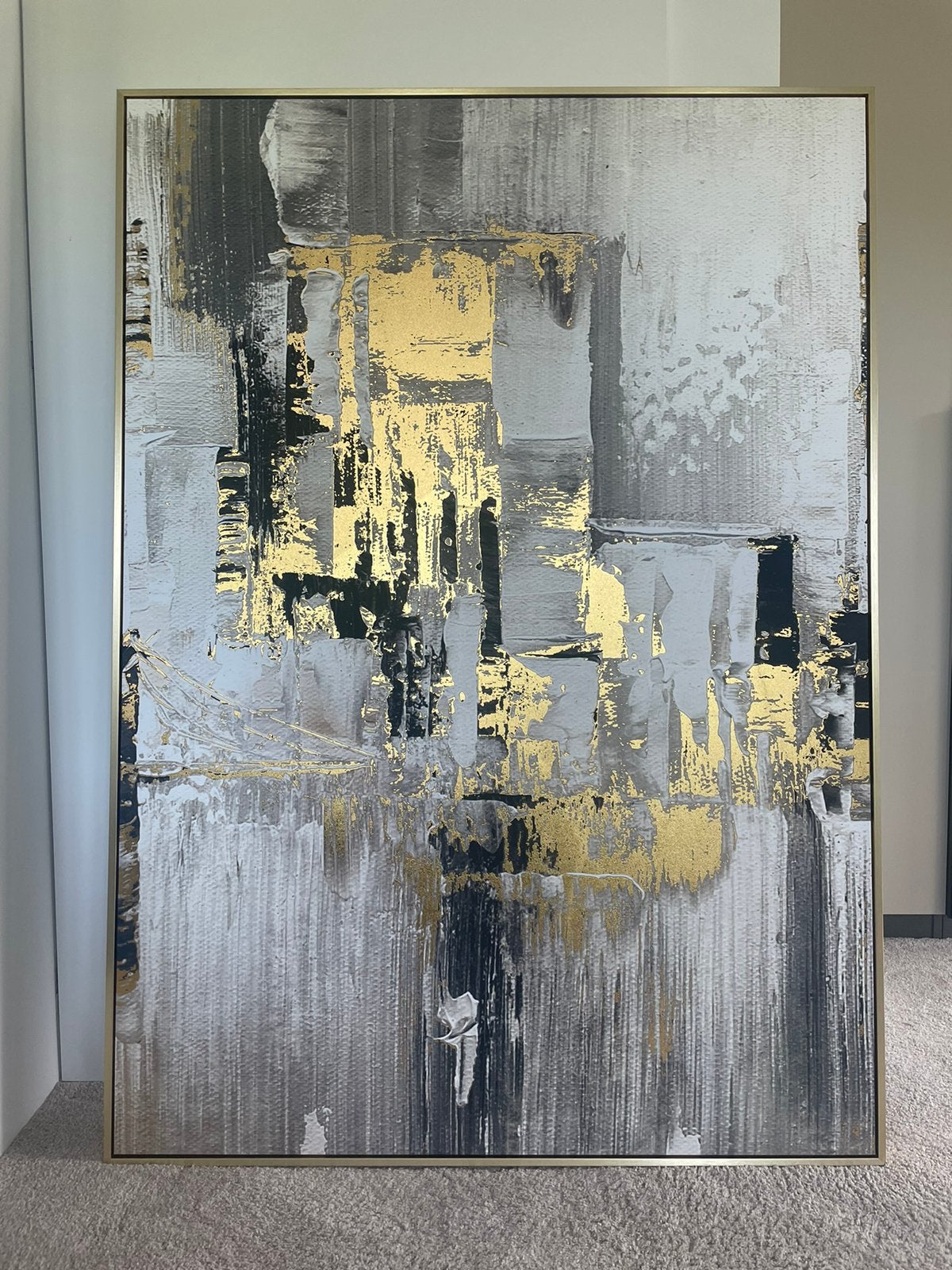 Canvas muusdecoratie, Ophalen