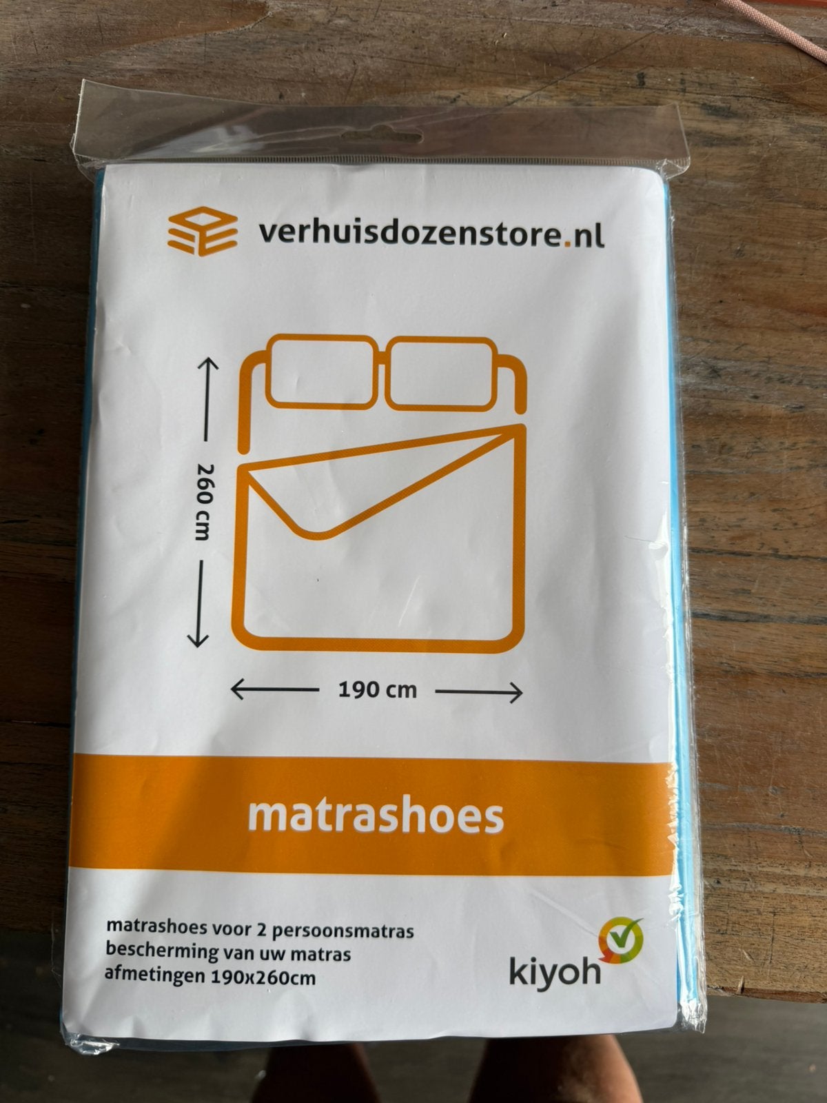 Matrashoes 2 persoons matras 260x190cm, Matrashoes 2 persoons matras 260x190cm, 90 cm, Eenpersoons, Verzenden