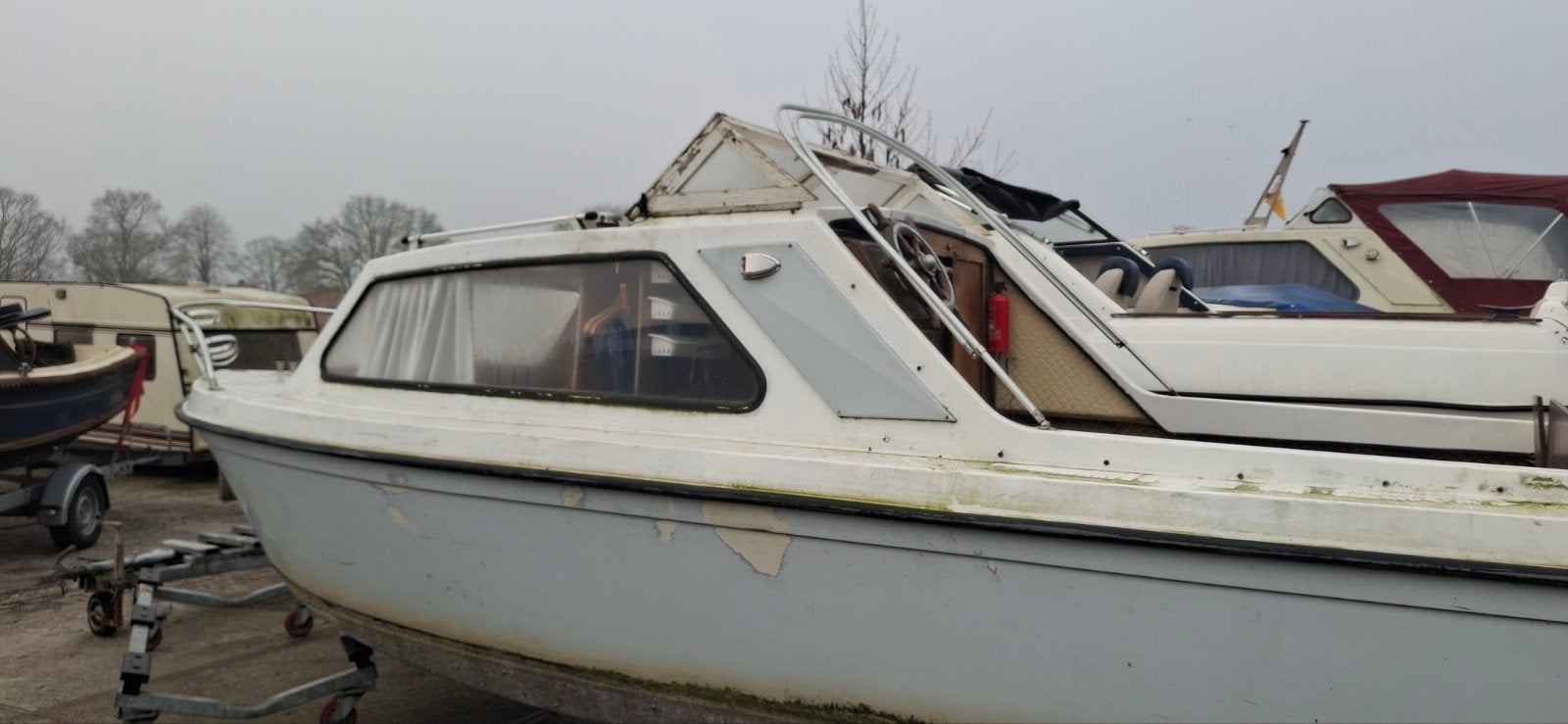 Kajuitboot visboot feestboot opknapper veenhoop Onedin 650, Ophalen, Gebruikt, Overige merken, Polyester