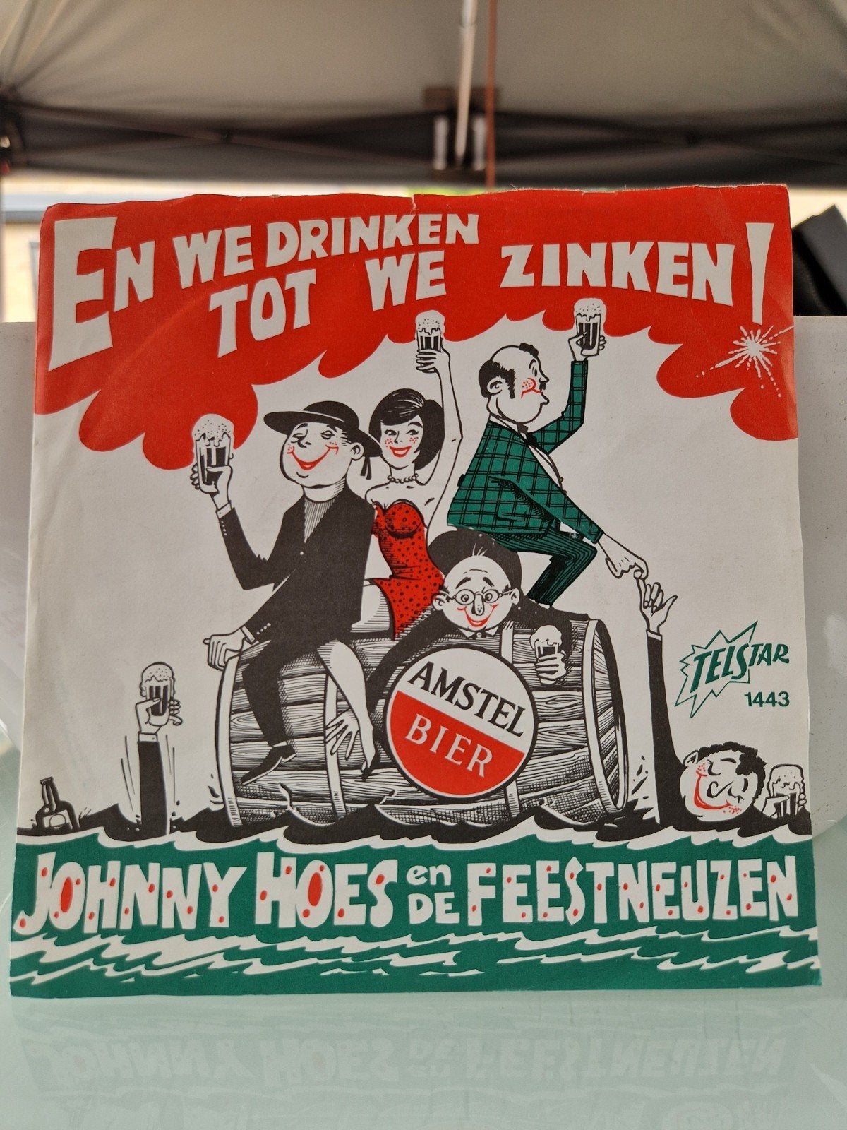JOHNNY HOES. en de feestneus., Ophalen of Verzenden, Gebruikt, Overige formaten, Levenslied of Smartlap