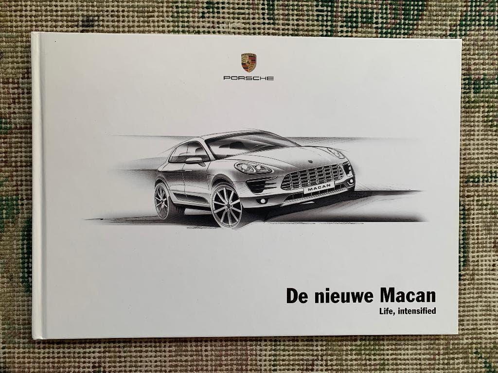 Brochure folder Porsche Macan 2013 Nederlandstalig nieuw!, Porsche, Nieuw, Ophalen of Verzenden, Porsche