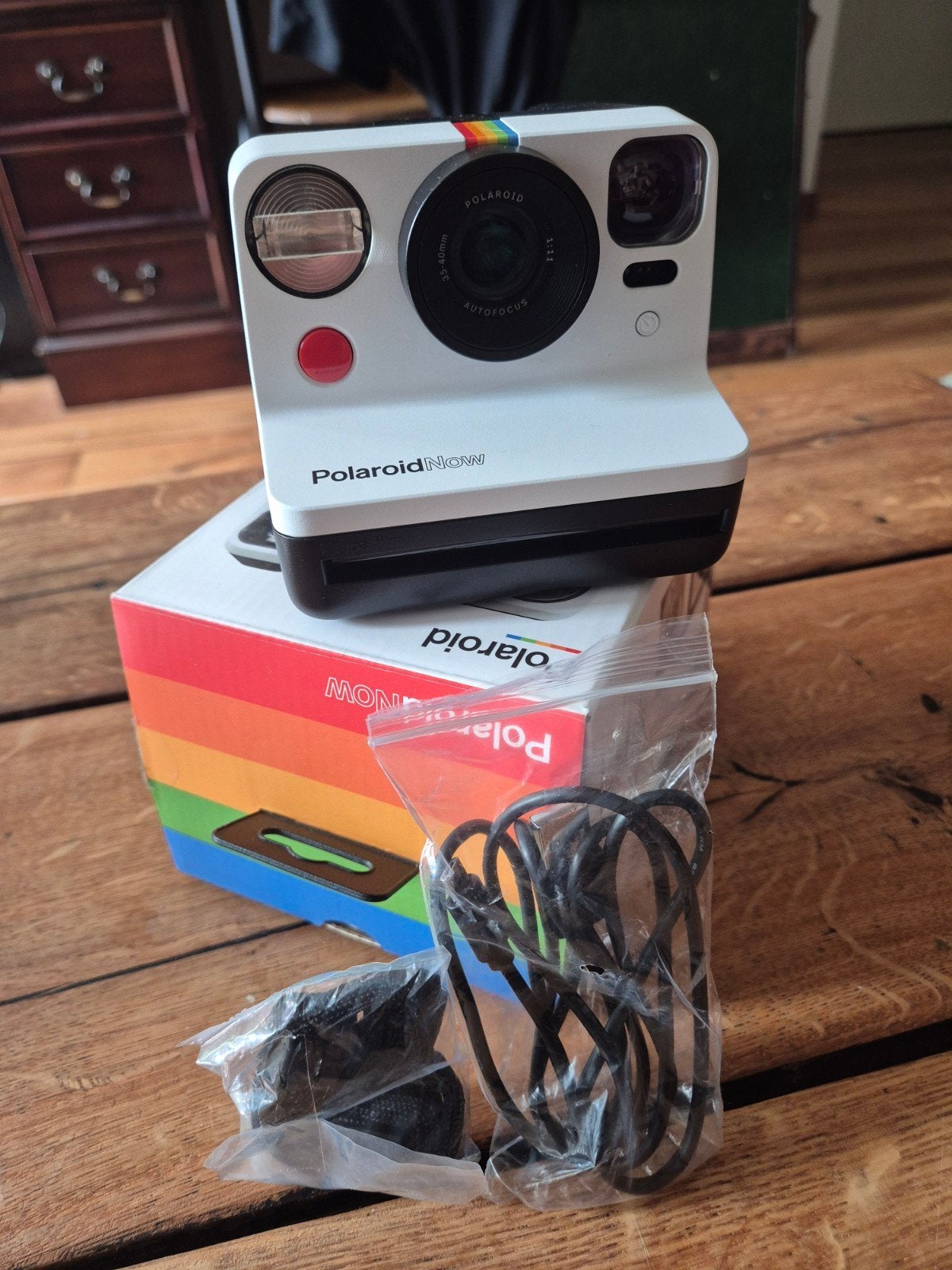 Polaroid Now – Z.G.A. Nieuw in doos, getest, werkt perfect, Audio, Tv en Foto, Ophalen of Verzenden, Zo goed als nieuw, Polaroid