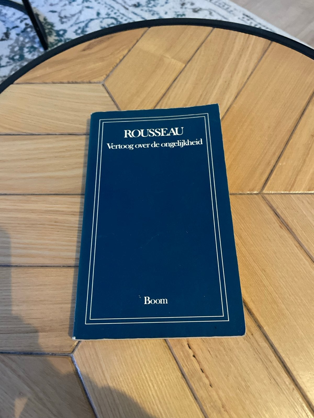 Rousseau - Vertoog over de ongelijkheid, Boeken, Ophalen of Verzenden, Gelezen, Europa overig