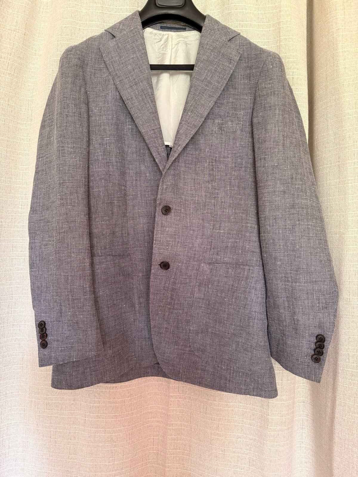 Suitsupply Havanna blazer Maat 48, Kleding | Heren, Kostuums en Colberts, Ophalen of Verzenden, Gedragen, Maat 48/50 (M), Grijs