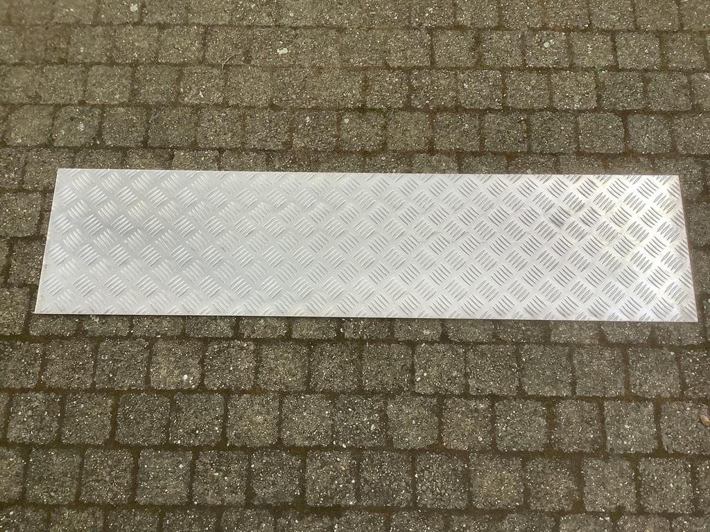 Aluminium traanplaat, Ophalen, Nieuw, Aluminium