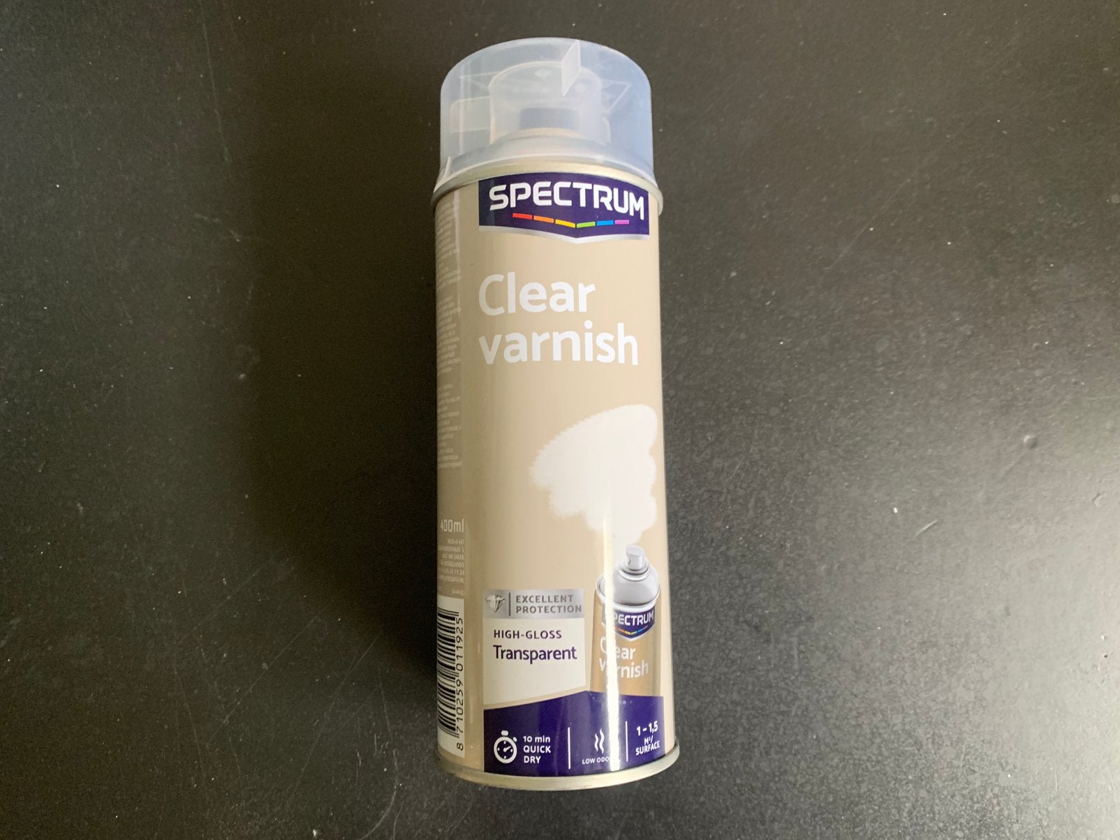 Spectrum clear vanish transparant vernis, Ophalen of Verzenden, Zo goed als nieuw, Wit