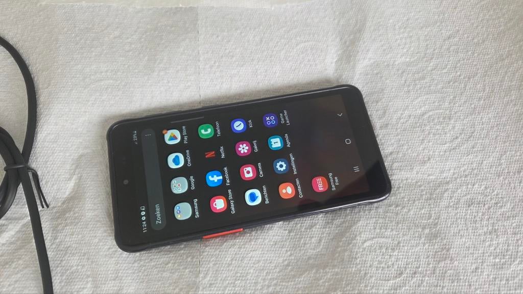 Samsung Galaxy XCover 5 64GB Zwart, Gebruikt, Overige modellen, Zwart, Touchscreen