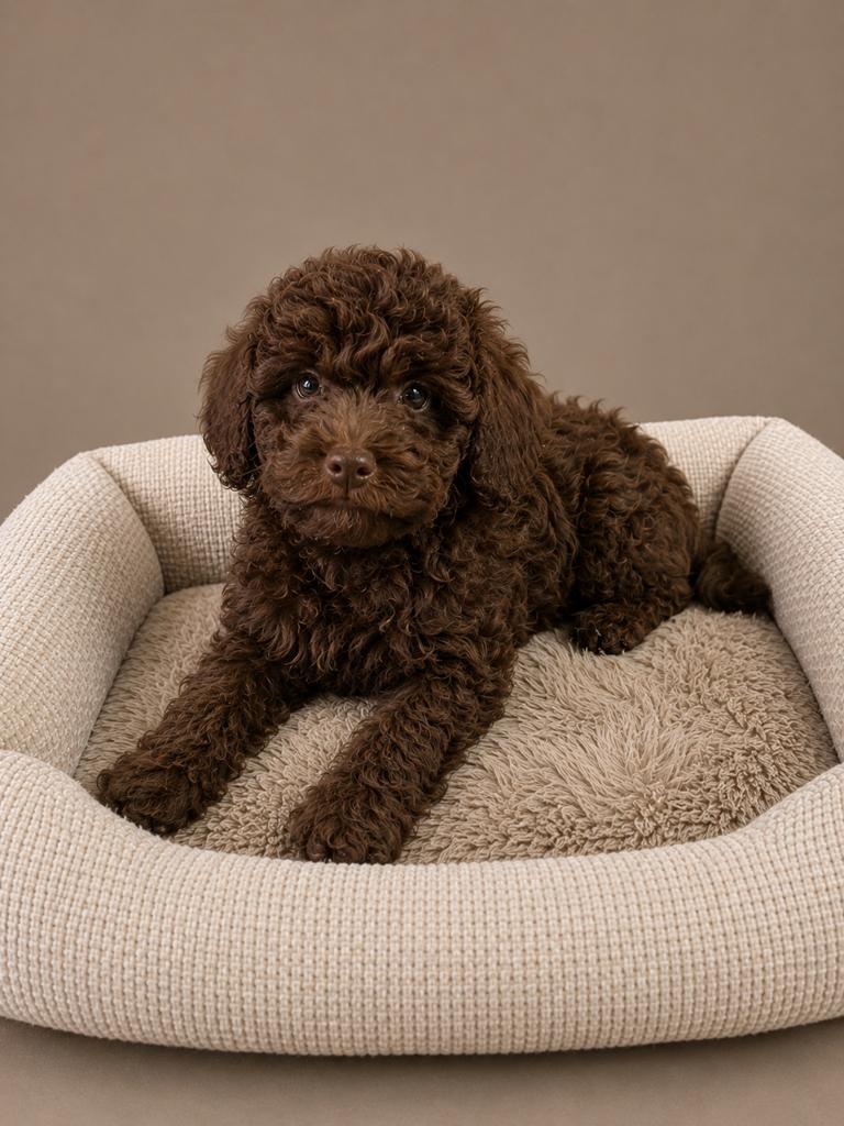 Toy x dwerg poedel pups, Dieren en Toebehoren, Honden | Chihuahua's en Gezelschapshonden, Poedel, Parvo, Nederland, 8 tot 15 weken
