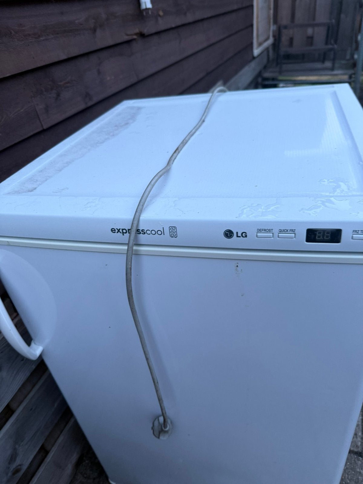 Nette lG vriezer tafelmodel, Ophalen, Zo goed als nieuw, Minder dan 60 cm, 85 tot 120 cm