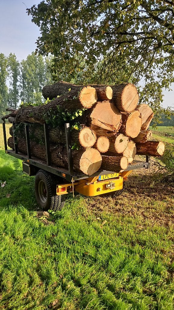 Brandhout rondhout Eiken /Beuken, Tuin en Terras, 3 tot 6 m³, Verzenden, Eikenhout, Stammen