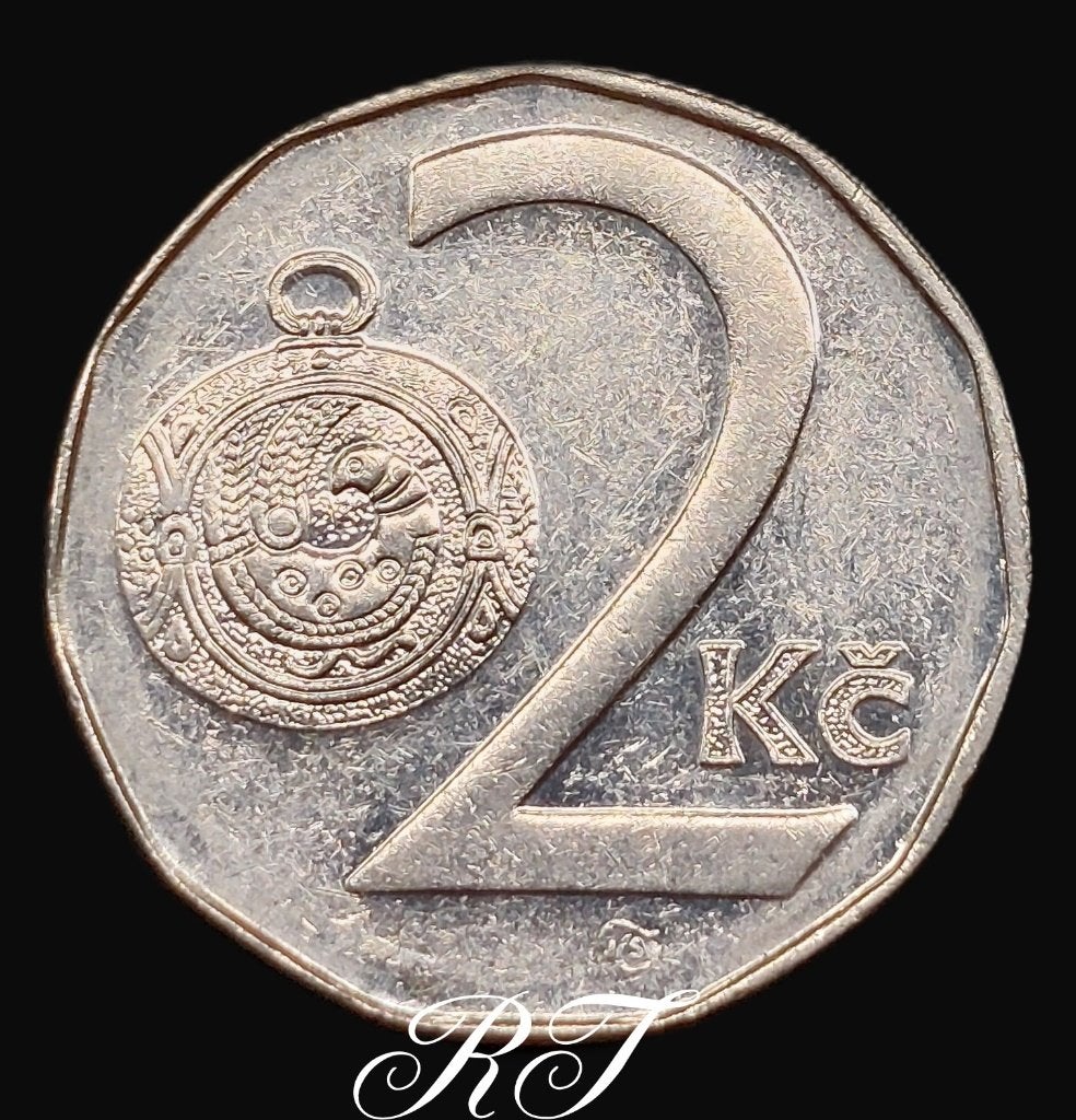 Tsjechische 2 kronen munt uit 1997., Ophalen of Verzenden, Overige landen, Losse munt