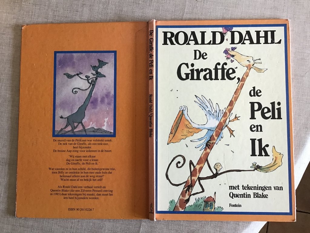 De Giraffe,de Peli en Ik door Roald Dahl, Boeken, Ophalen of Verzenden, Gelezen, Fictie algemeen