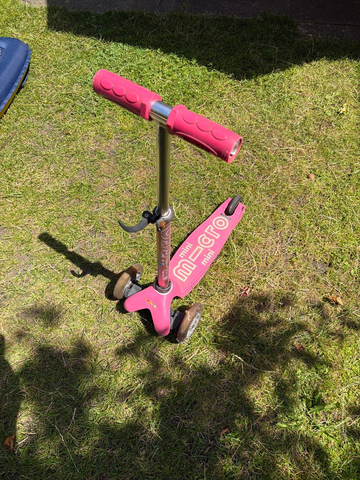 Roze Micro Mini Step ledbanden, Fietsen en Brommers, Steps, Ophalen, Gebruikt, Gewone step