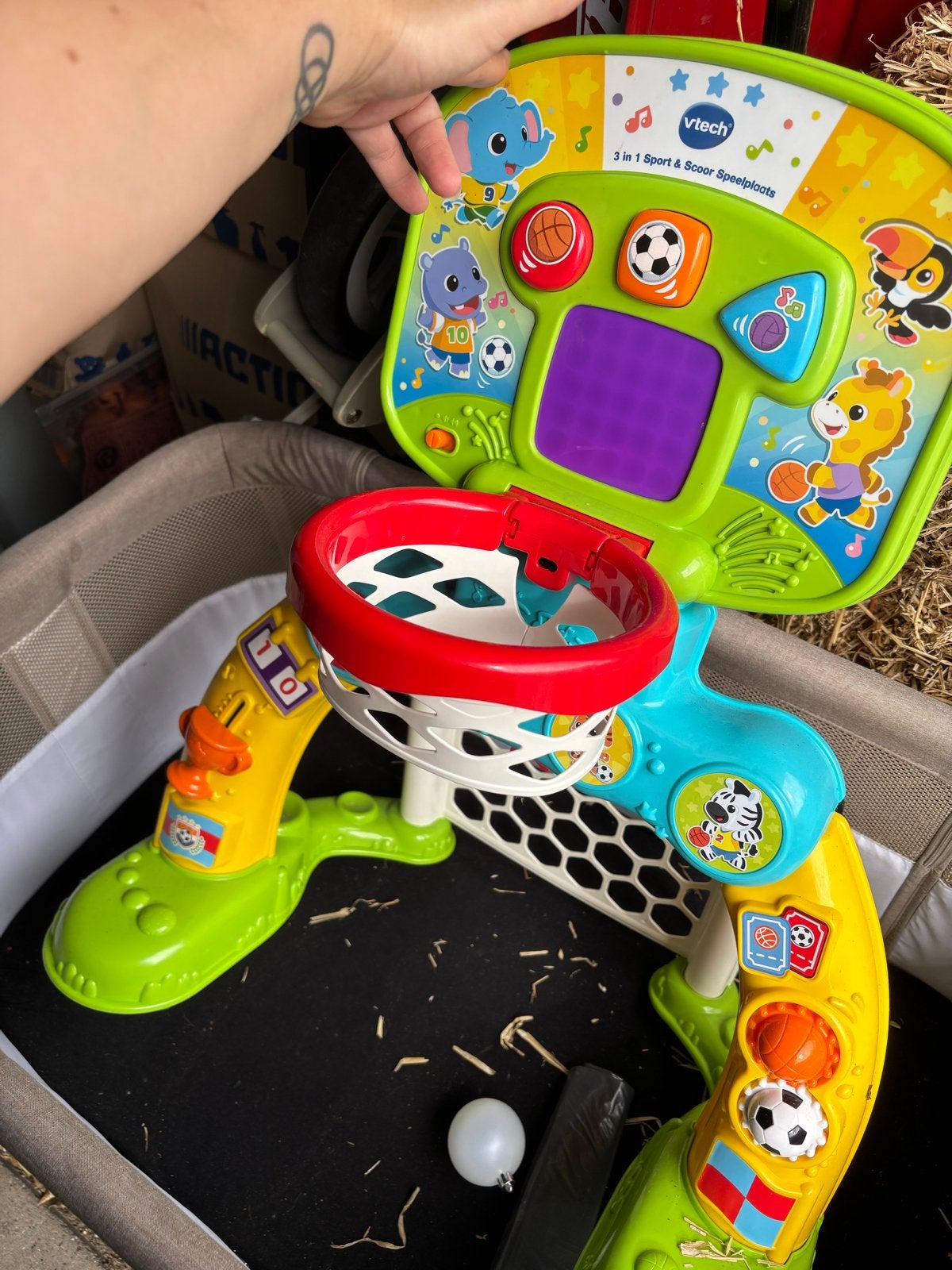 VTech 3-in-1 Sport & Scoor Speelplaats, Ophalen, Gebruikt, Overige typen, Met licht
