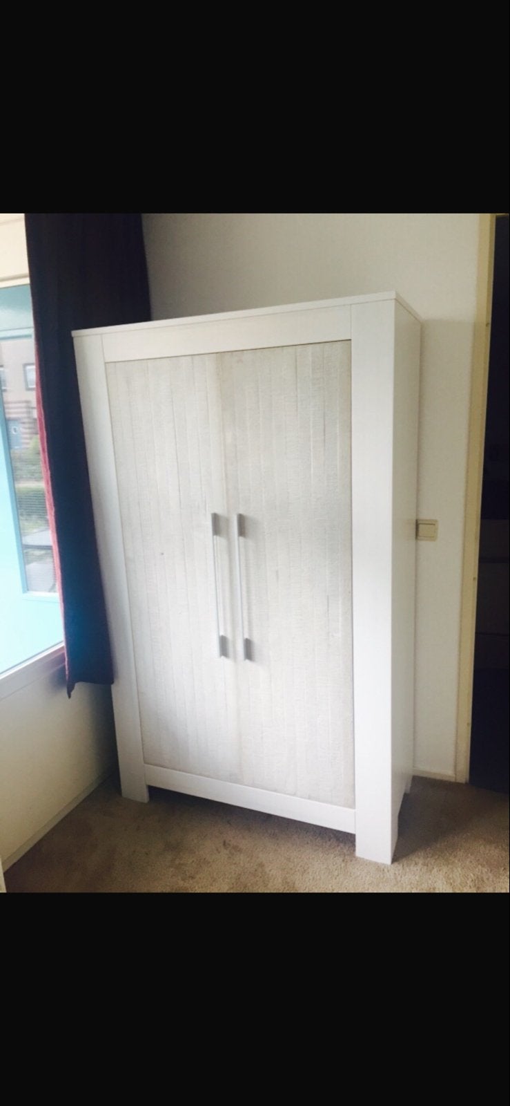 Complete babykamer: Ledikant, commode en kledingkast, Kinderen en Baby's, Ophalen, Gebruikt, Kast, 50 tot 70 cm