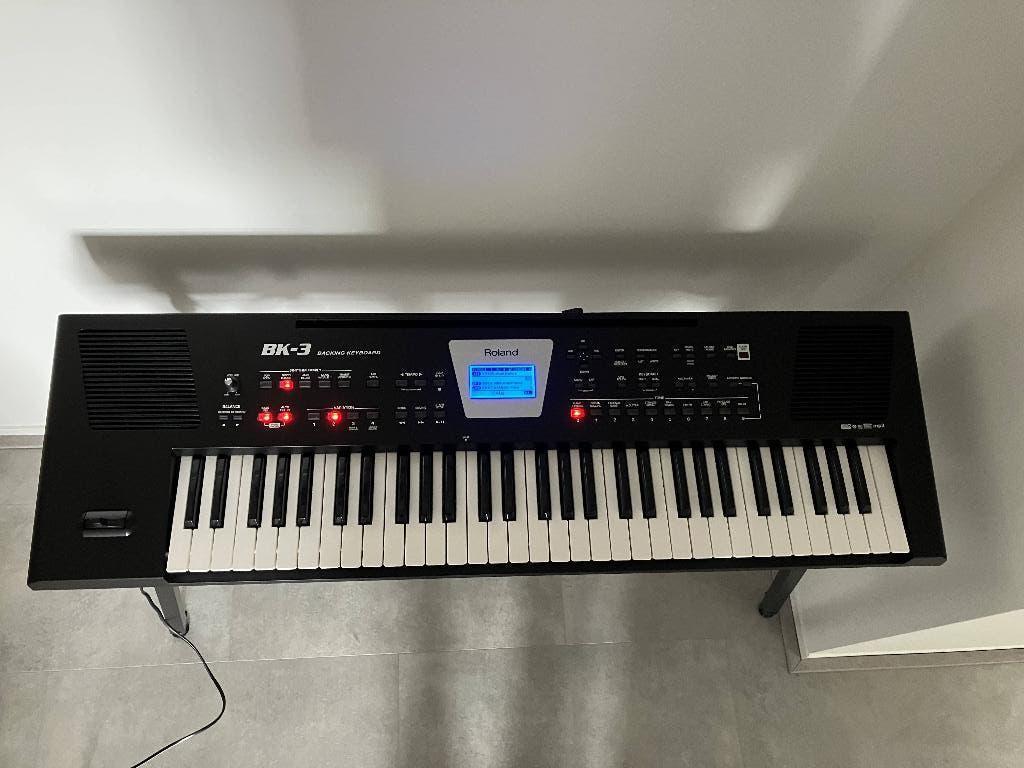 Roland BK-3, Z.G.A.N., Muziek en Instrumenten, Keyboards, Ophalen, 61 toetsen, Roland, Zo goed als nieuw