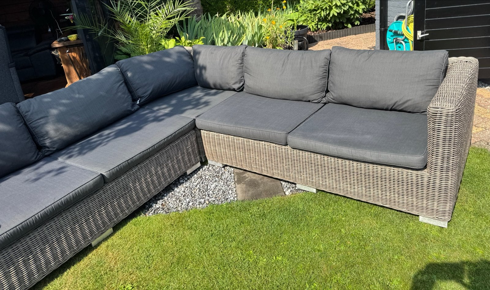 Luxe  Loungeset  intratuin, Ophalen, 5 zitplaatsen, Kunststof, Gebruikt