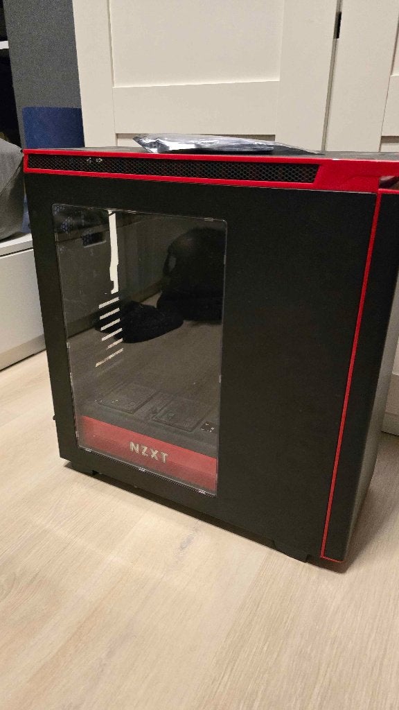 NZXT H440 Zwart/Rood – (ATX behuizing), Computers en Software, Ophalen of Verzenden, Gebruikt